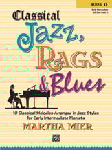 Classical Jazz, Rags and Blues piano sheet music cover